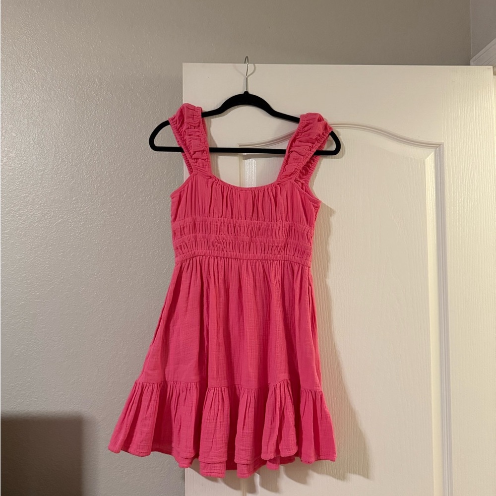 Abound Pink Ruffled Dress - Picture 3 of 4